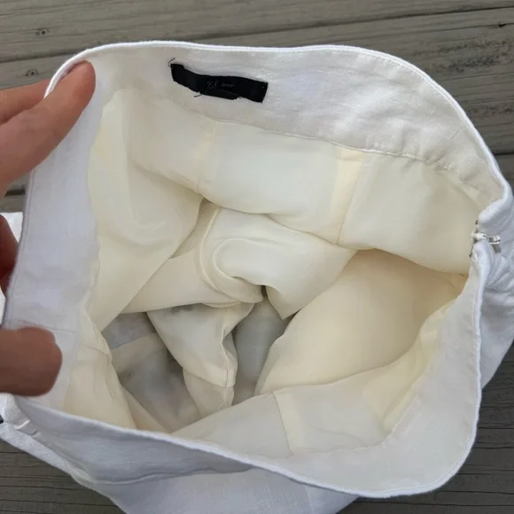 J. Crew Embroidered-trim line shorts size 0 - Picture 8 of 11